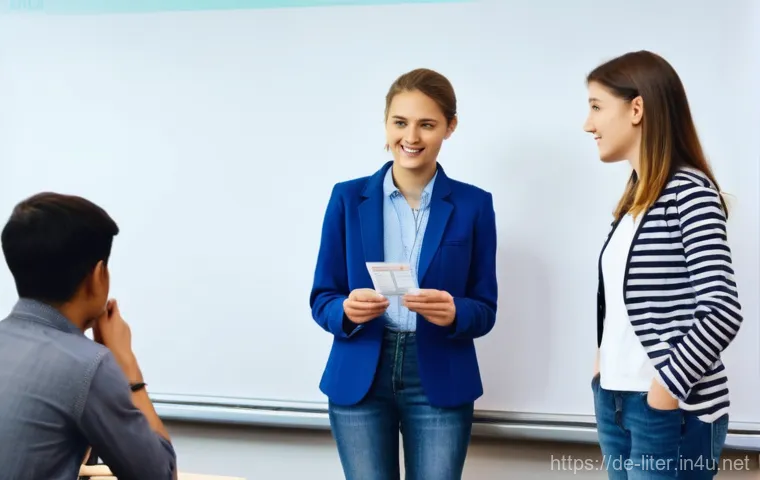 문해교육사 필수 직업 기술 - **Bridging the Digital Divide for Adult Learners in Germany:**
    "A modern computer lab or digital...
